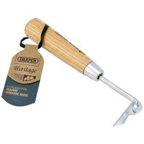 Draper 99029 DGHOHG/L Heritage Stainless Steel Onion Hoe with Ash Handle
