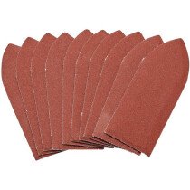 Draper 99263 APT259 Hook and Loop Sanding Sheets 240 Grit 32x92mm (Pack of 10)