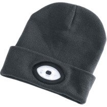 Draper 99522 Beanie with Rechargeable Built-In LED Headtorch (Grey)