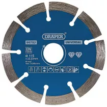 Draper 99782 DBS1 Segmented Diamond Blade (115mm)