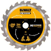 DeWalt DT99571-QZ XR Xtreme Runtime 250mm x 30mm 24T Mitre Saw Blade