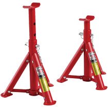 Clarke 7600020 CAX2TFB Pair of 2 Tonne Folding Axle Stands (1T per stand)