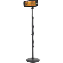 Clarke 6939006 2KW Infrared Quartz Heater With Stand 230V