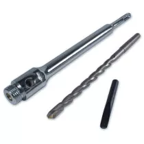 Mexco A10SDSPK250 250mm SDS Adaptor, Drift Key & A-Taper Guide Rod