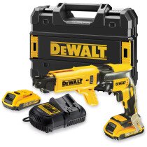 Dewalt DCF620D2K 18V Autofeed Screwdriver with 2 x 2.0Ah Batteries in TSTAK Kit Box