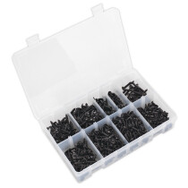 Sealey AB066STBK Self Tapping Screw Assortment 700pc Flanged Head BS 4174