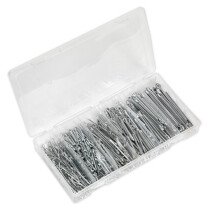 Sealey AB001SP Split Pin Assortment 555pc Small Sizes Imperial & Metric