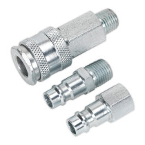 Sealey ACH60 Air Tool Coupling Kit 1/4"BSP High Flow