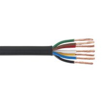 Sealey AC24207CTH Automotive Cable Thin Wall 7 x 0.75mm 24/0.20mm 30mtr Black
