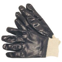 JSP ACG276-4J0-500 Heavyweight Blue Nitrile Gloves Size 9
