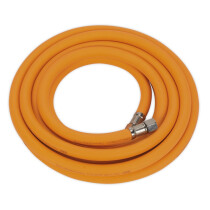Sealey AHHC5 Air Hose 5mtr x ø8mm Hybrid High Visibility with 1/4"BSP Unions