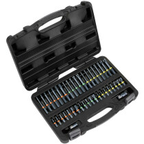 Sealey AK21901 TRX-Star*/Hex/Spline Bit Set Impact 42 Piece 3/8" and 1/2"Sq Drive