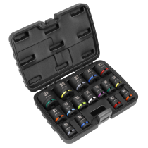 Sealey AK5625M Impact Socket Set 16pc 1/2"Sq Drive