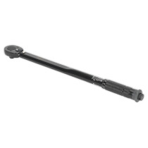 Sealey AK624B Micrometer Torque Wrench 1/2"Sq Drive Calibrated Black Series