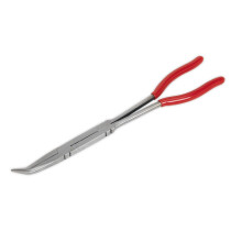 Sealey AK8592 Needle Nose Pliers 45 Double Joint Long Reach 335mm