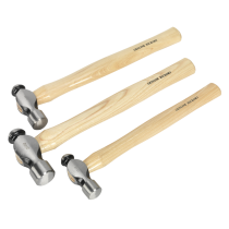 Sealey AK203 Ball Pein Hammer Set 3 Piece