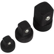 Sealey AK5524 Low Profile Impact Socket Adaptor Set 3 Piece