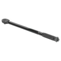 Sealey AK624B Micrometer Torque Wrench 1/2"Sq Drive Calibrated Black Series