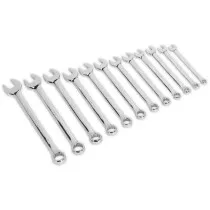 Sealey AK63012 Combination Spanner Set 12pc Metric