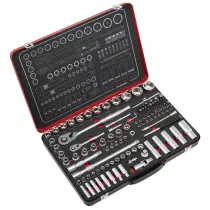 Sealey AK7926 Socket Set  1/4" & 1/2"Sq Drive 108pc - Premier Platinum Series