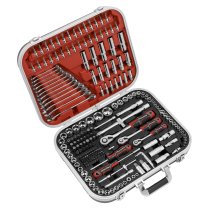Sealey AK7982 Socket Set 216pc 1/4", 3/8" & 1/2"Sq Drive WallDrive