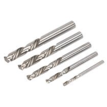 Sealey AK8189 Left Hand Spiral Drill Bit Set 5pc