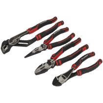 Sealey AK8378 Pliers Set High Leverage 4pc