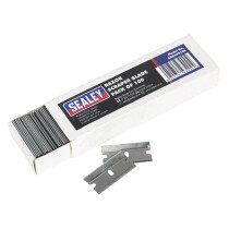 Sealey AK867B100 Razor Scraper Blade Pack of 100