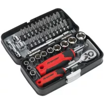 Sealey AK8945 Socket & Bit Set 38pc 1/4"Sq Drive