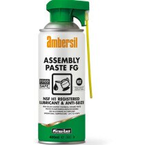 Ambersil 31587-AA NSF Registered Assembly Paste FG Spray 400ml x Twelve (Pack of 12)