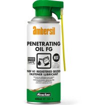 Ambersil 30256-AA Penetrating Oil FG NSF Reg. Low Surface Tension Lubricant 400ml Pack of 12