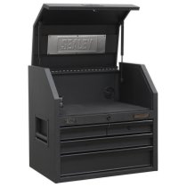 Sealey AP2704BE Topchest 4 Drawer 660mm with Soft Close Drawers & Power Strip