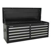Sealey AP5210TB Topchest 10 Drawer with Ball Bearing Runners - Black