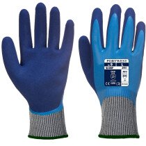 Portwest AP81 Liquid Pro HR Cut Glove Cut Resistant Gloves - Blue