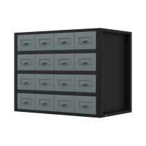 Sealey APMRM5 Modular Storage Mid Unit 16 Small Drawers 580mm