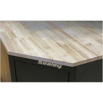 Sealey APMS18 Oak Corner Worktop 930mm
