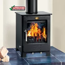 Clarke 6909970 Blakeney 5kW Steel Eco-Design Ready Multi-Fuel Stove