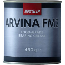 Molyslip M321007 Arvina FM2 Food Bearing Grease 450g Tin