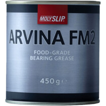 Molyslip M321007 Arvina FM2 Food Bearing Grease 450g Tin (Carton 12)