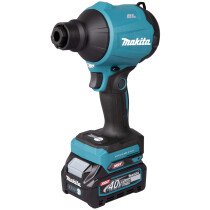 Makita AS001GD202 40V Max XGT Brushless Dust Blower with 2x 2.5Ah Batteries in Toolbag