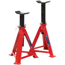 Sealey AS7500 Axle Stands 7.5ton Capacity per Stand 15ton per Pair Medium Height