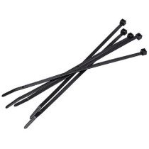 Black Cable Ties 200 x 4.8mm 220N  (Pack of 100)
