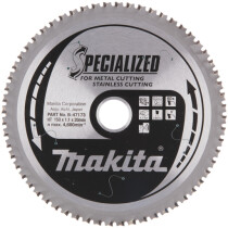 Makita B-47058 150mm x 20mm 60 Tooth Metal Cutting Saw Blade (Replaces B-47173)