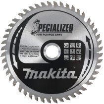 Makita B-33015 165x20mm 48T Circular Saw Blade - Specialised Plunge Cut Blade