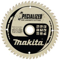 Makita B-33831 165x20mm 52 Tooth TCT Circular Saw Blade