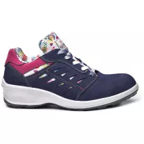Portwest B0323 Ladies Miss Base Kate Safety Shoe - Steel Toecap - Blue/Pink