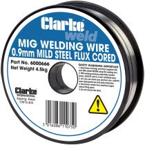 Clarke 6000666 Flux Cored Welding Wire 0.9mm 4.5kg