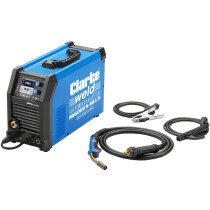 Clarke 6015605 MIG200 S-MULTI 200A MIG/TIG/MMA Synergic Inverter Welder