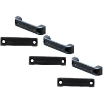 StealthMounts BB-PL-BLK-6 Black Bench Belt + (6 Pack)