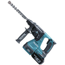 Makita DHR242RTJ 18V Brushless SDS+ 3-Function Hammer with 2x 5.0Ah Batteries in Makpac Case